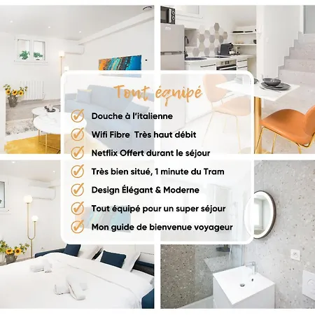 Le Valrose Cocon Urbain Au Coeur De Souplex نيس